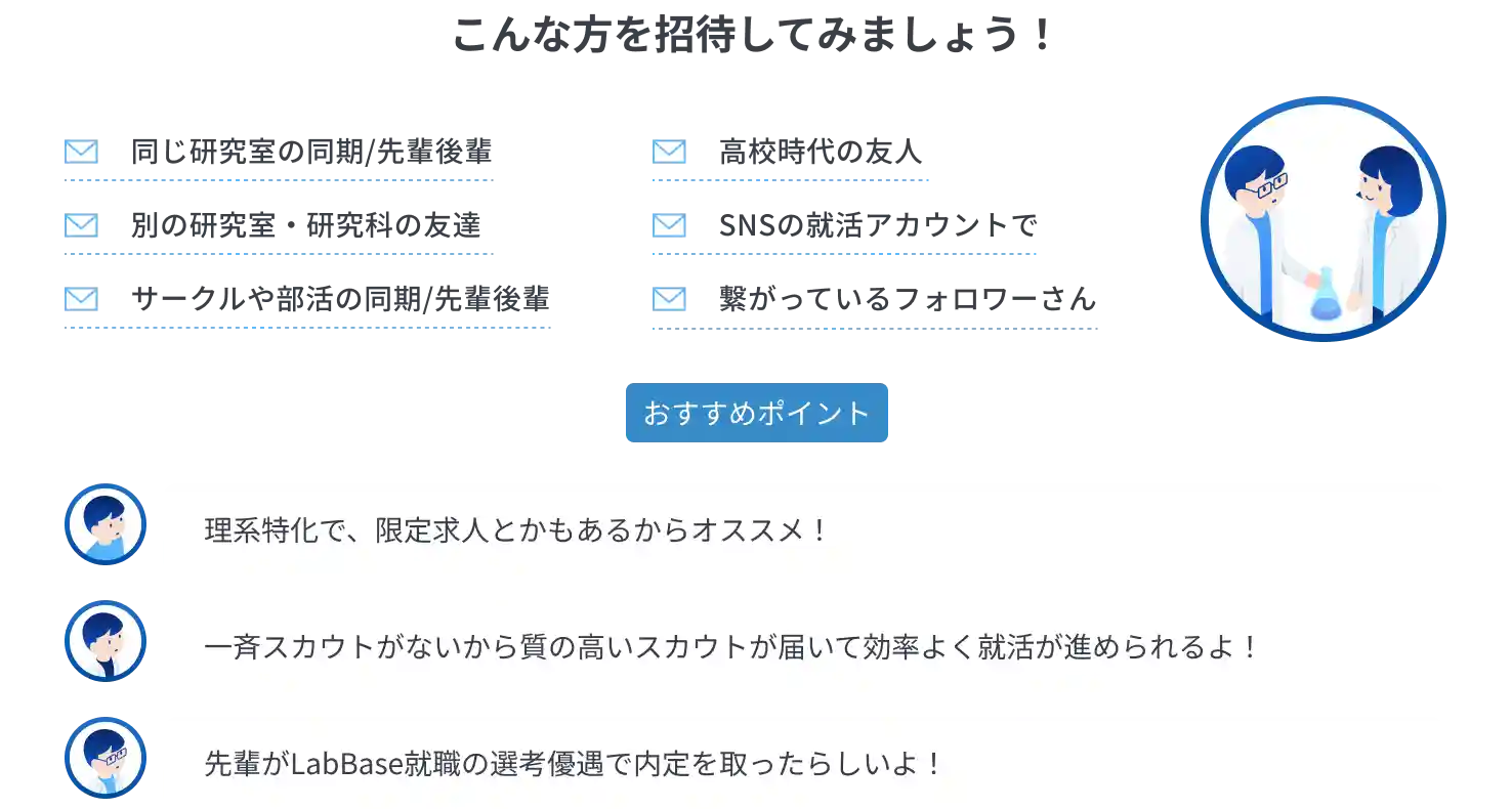 こんな方を招待してみましょう