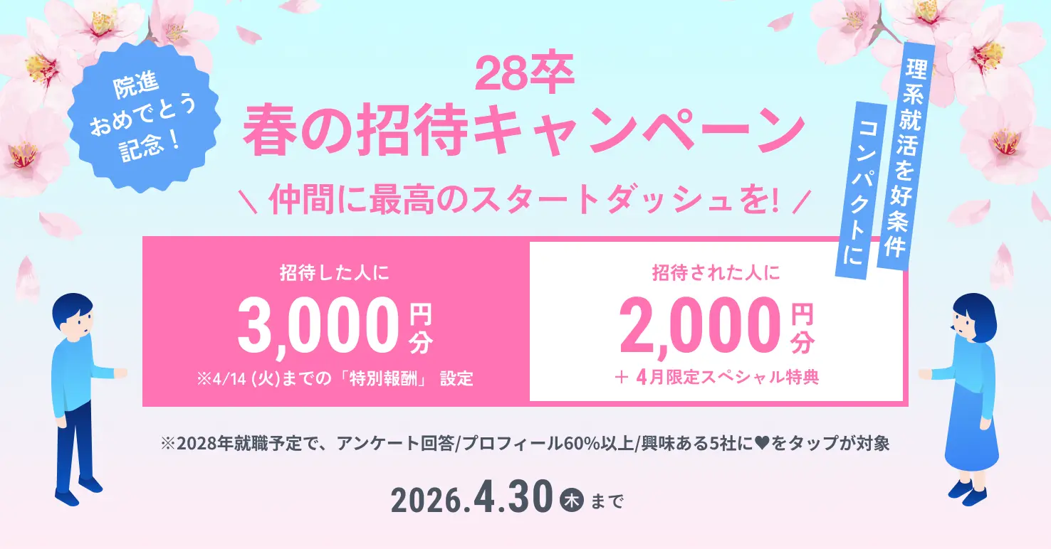 招待キャンペーン