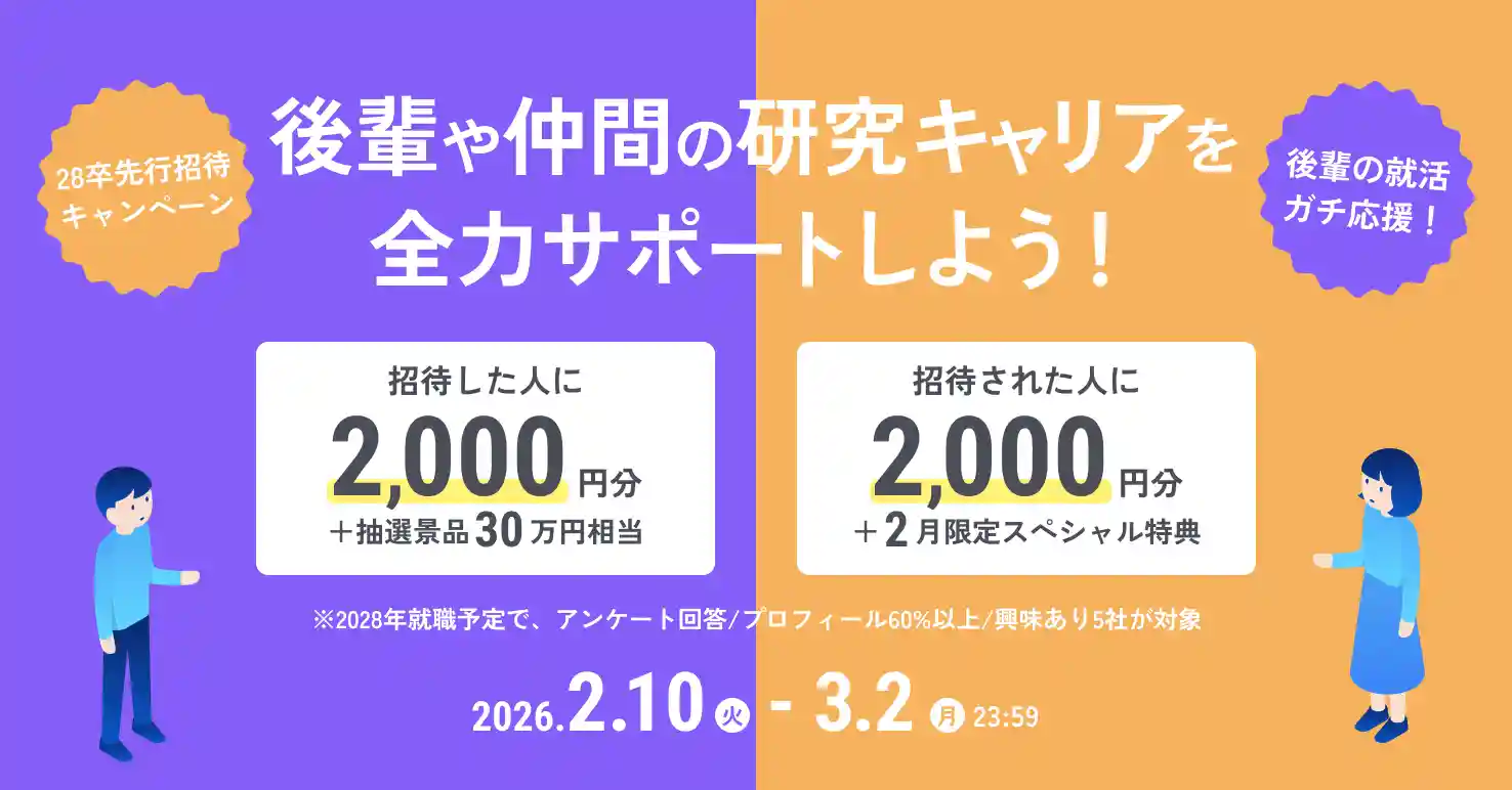 招待キャンペーン